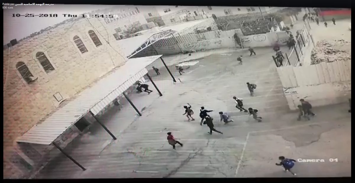 L'armée blesse de nombreux écoliers à Hébron