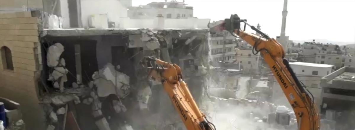 Statistiques sur la démolition de maisons construites sans permis à Jérusalem-Est