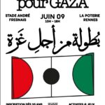 Un stade pour Gaza, Dimanche 9 juin dès 10h.