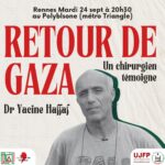 Retour de Gaza : un chirurgien témoigne à Rennes le mardi 24 sept. à 20h30 au Polyblsone.