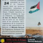 en solidarité avec la Palestine et les Palestiniens ce vendredi 29 de 18h à 21 à la MIR: L'accès à l'eau.